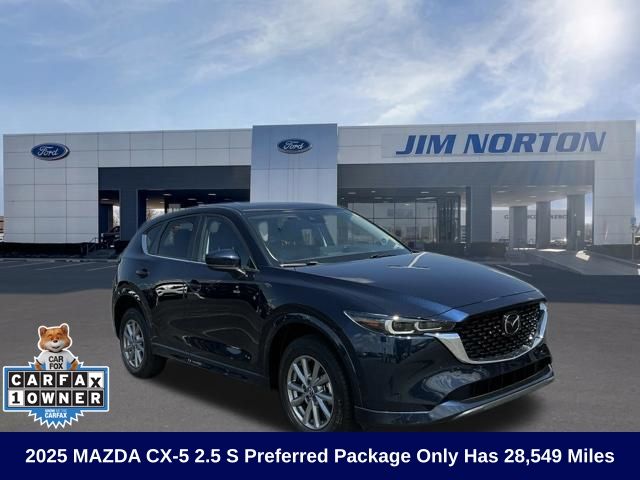 Crystal Blue 2025 Mazda CX-5 SUV / Crossover All-Wheel Drive 6-Speed Automatic