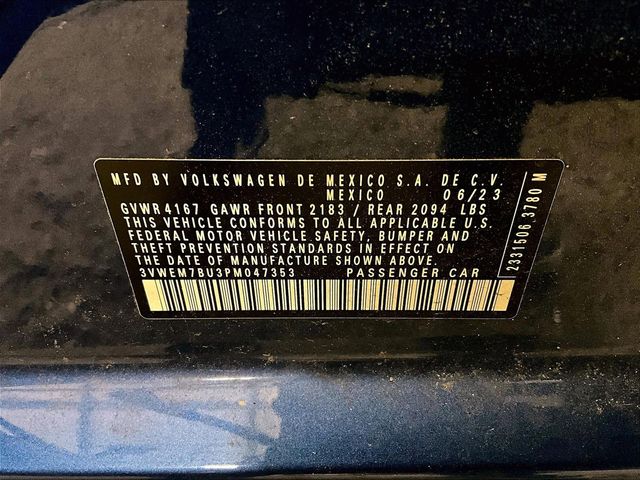2023 Volkswagen Jetta 1.5T SE Blue at Bob Ruth Ford