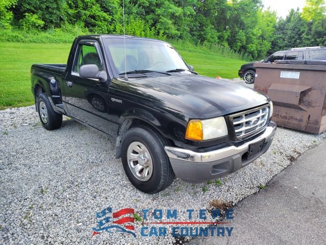 Blue 2000 Ford Ranger Pickup Truck 4-Speed Automatic Overdrive