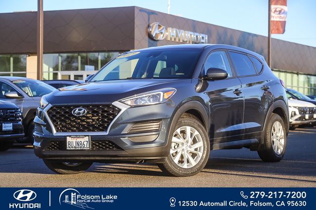 Dusk Blue 2019 Hyundai Tucson SE AWD SUV / Crossover All-Wheel Drive 6-Speed Automatic