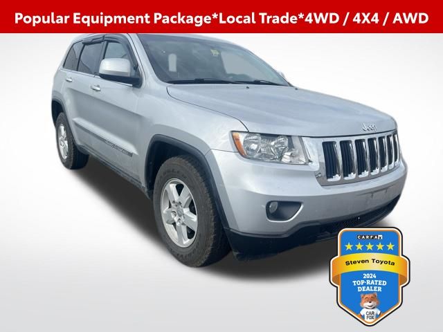 Bright Silver Metallic Clearcoat 2012 Jeep Grand Cherokee SUV / Crossover Four-Wheel Drive 5-Speed Automatic