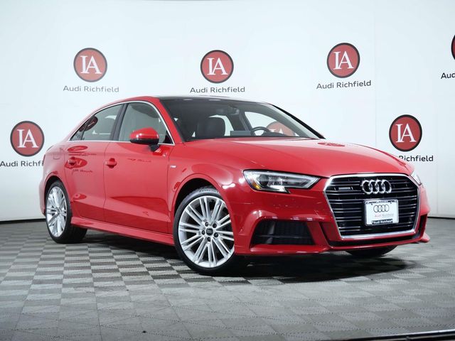 Orange (Tango Red) 2017 Audi A3 2.0T quattro Premium Plus Sedan AWD Sedan All-Wheel Drive 6-Speed Automatic