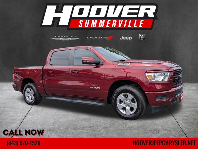 Delmonico Red Pearlcoat 2023 RAM 1500 Pickup Truck Four-Wheel Drive 8-Speed Automatic