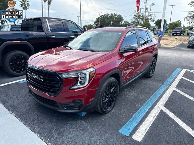 Volcanic Red Tintcoat 2024 GMC Terrain SUV / Crossover Front-Wheel Drive 9-Speed Automatic