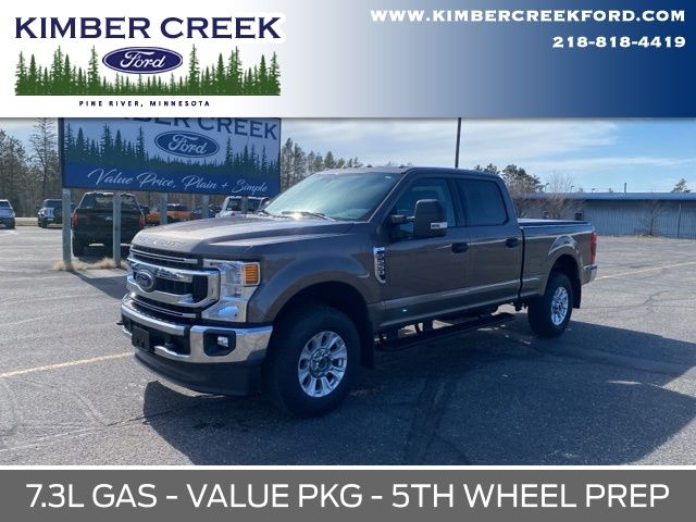 Stone Gray Metallic 2020 Ford F-250 Super Duty XLT Crew Cab 4WD Pickup Truck Four-Wheel Drive Automatic