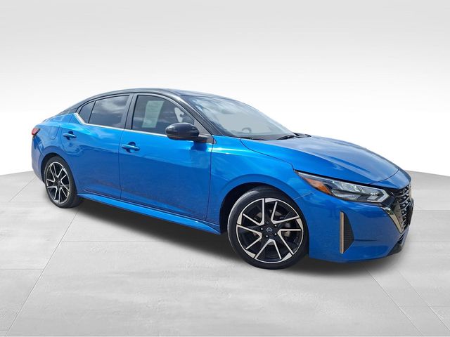 Electric Blue Metallic 2024 Nissan Sentra Sedan Front-Wheel Drive Continuously Variable Transmission