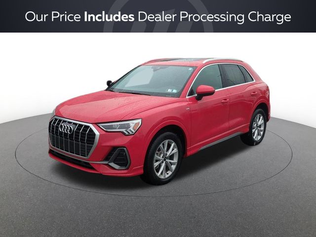 Progressive Red Metallic 2025 Audi Q3 SUV / Crossover All-Wheel Drive 8-Speed Automatic
