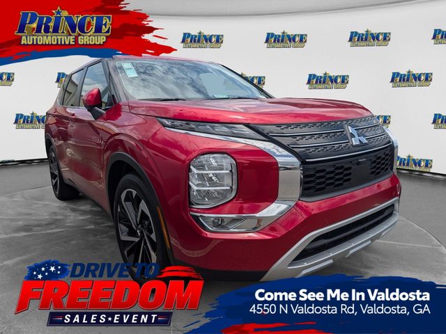 Red 2024 Mitsubishi Outlander SUV / Crossover Front-Wheel Drive Continuously Variable Transmission