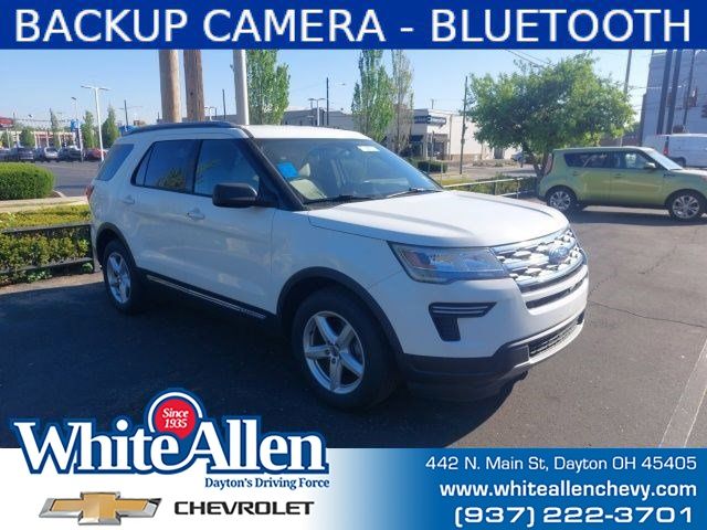 Oxford White 2019 Ford Explorer XLT SUV / Crossover Front-Wheel Drive 6-Speed Automatic
