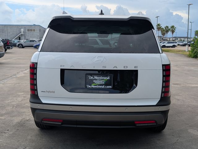 2026 Hyundai Palisade Hybrid Blue SEL Premium White at Baytown Hyundai
