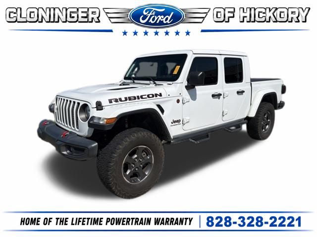 Bright White Clearcoat 2020 Jeep Gladiator Pickup Truck Four-Wheel Drive 8-Speed Automatic