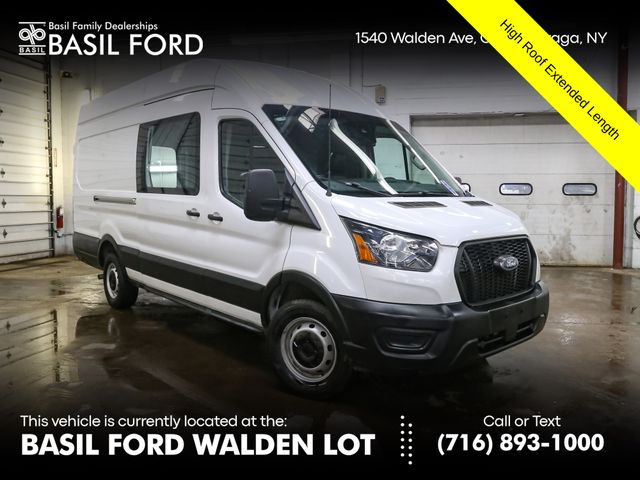 Oxford White 2023 Ford Transit Cargo Van Rear-Wheel Drive 