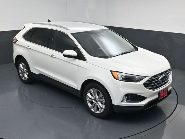 2022 Ford Edge Titanium White at Legacy Ford
