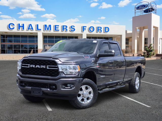 Gray (Granite Crystal Metallic Clearcoat) 2022 RAM 3500 Pickup Truck Four-Wheel Drive 6-Speed Automatic