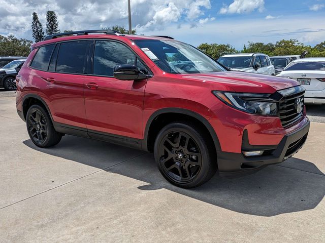 Radiant Red Metallic II 2025 Honda Passport SUV / Crossover All-Wheel Drive 9-Speed Automatic