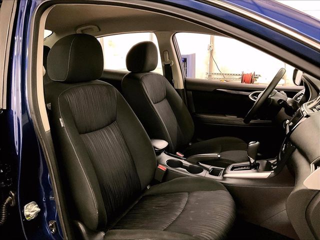 2019 Nissan Sentra SV Blue at Subaru and VW of Moon Township