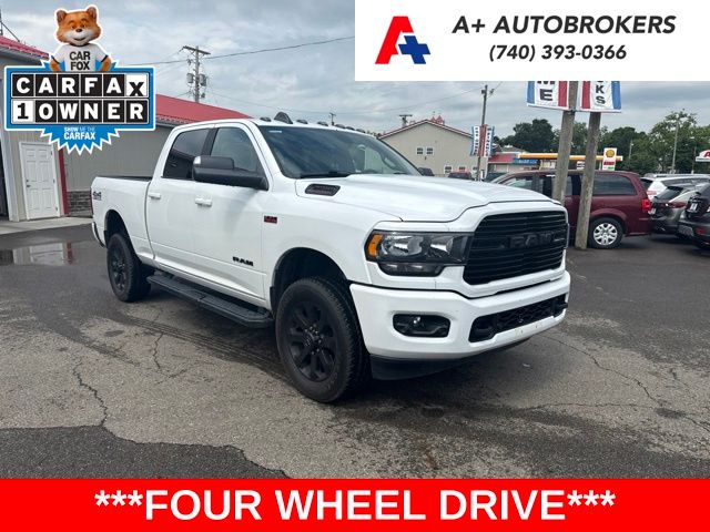 Bright White Clearcoat 2020 RAM 2500 Pickup Truck Four-Wheel Drive 8-Speed Automatic