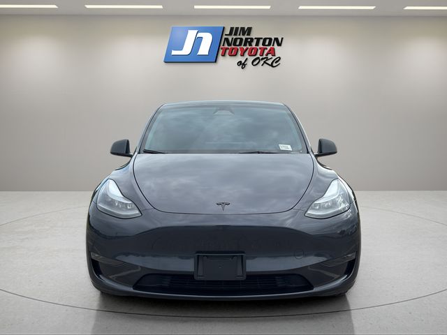 Used 2024 Tesla Model Y Long Range with VIN 7SAYGDEE3RA247702 for sale in Oklahoma City, OK