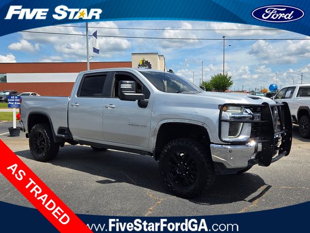 Silver Ice Metallic 2021 Chevrolet Silverado 2500HD Pickup Truck Four-Wheel Drive Automatic