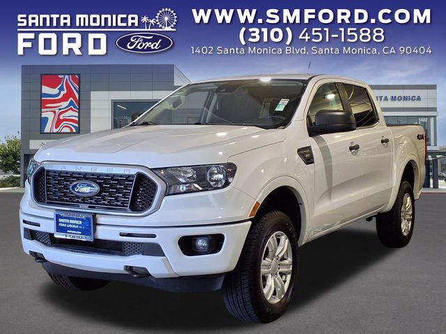 Oxford White 2022 Ford Ranger XLT SuperCrew 4WD Pickup Truck Four-Wheel Drive Automatic