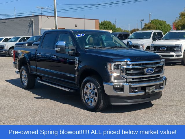 Used 2021 Blue Ford Lariat image 15