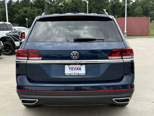 2021 Volkswagen Atlas 2.0T S Blue at Wharton Ford
