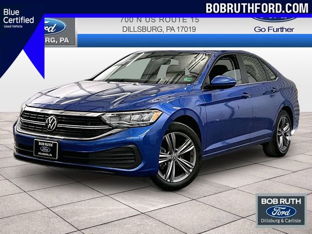 2023 Volkswagen Jetta 1.5T SE Blue at Bob Ruth Ford