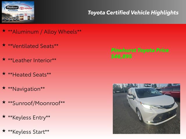 Used 2023 Toyota Sienna Van