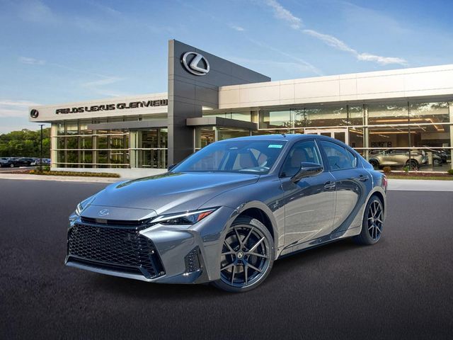 Gray 2026 Lexus IS 350 F Sport Design AWD Sedan All-Wheel Drive 6-Speed Automatic
