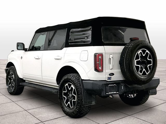 2021 Ford Bronco Outer Banks White at Bob Ruth Ford