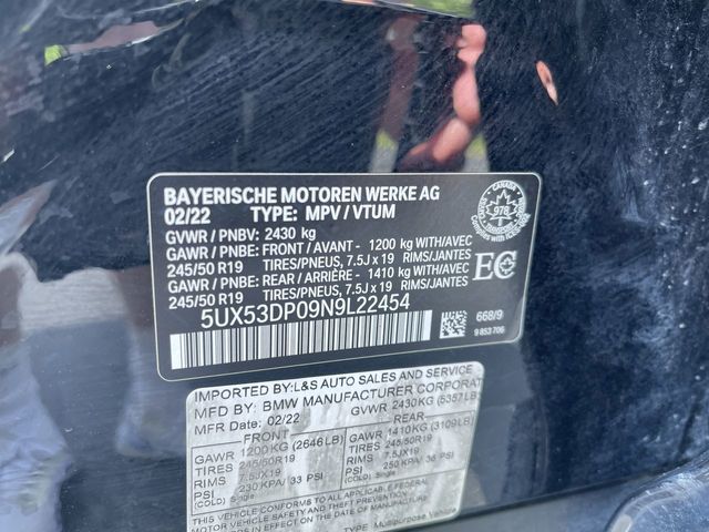 Used 2022 BMW X3 For Sale in New Hudson, MI