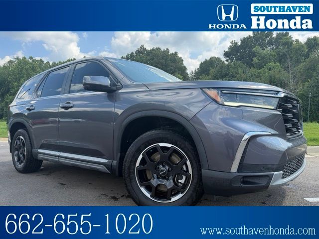 Gray (Modern Steel Metallic) 2025 Honda Pilot SUV / Crossover Front-Wheel Drive Automatic