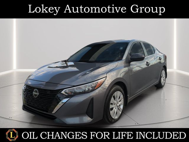 Gray (Gun Metallic) 2025 Nissan Sentra Sedan Front-Wheel Drive Continuously Variable Transmission