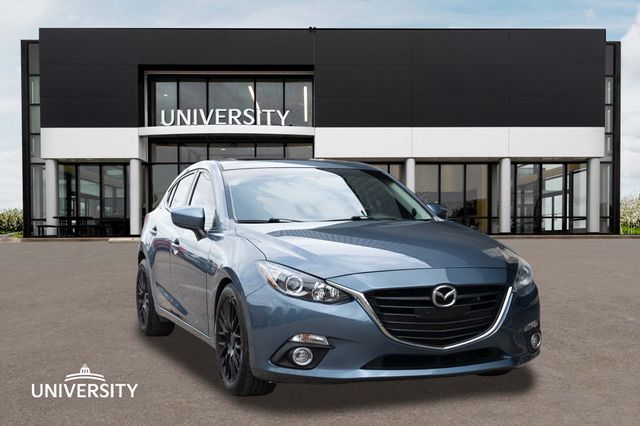 Blue Reflex Mica 2015 Mazda MAZDA3 i Touring Hatchback Hatchback Front-Wheel Drive 6-Speed Automatic