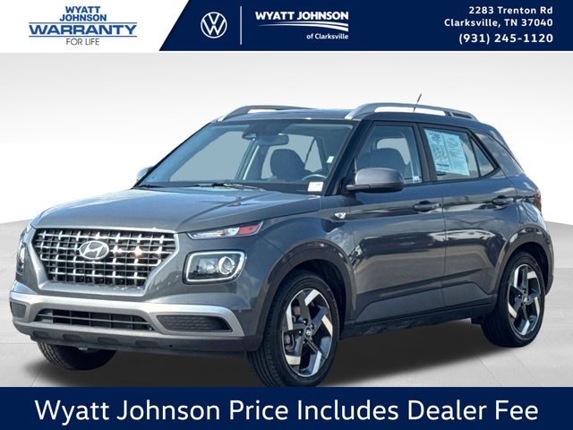 Ecotronic Gray 2024 Hyundai Venue SUV / Crossover Front-Wheel Drive Continuously Variable Transmission
