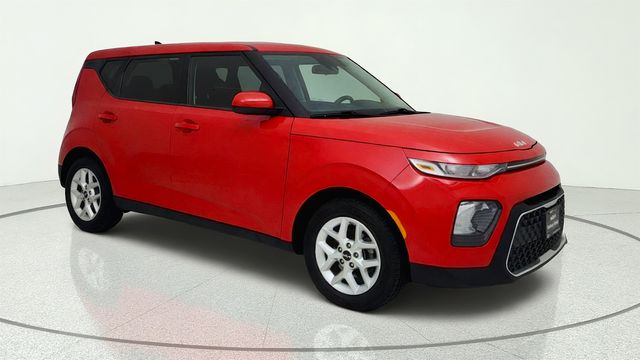 2022 Kia Soul LX Red at Parkway Family Mazda