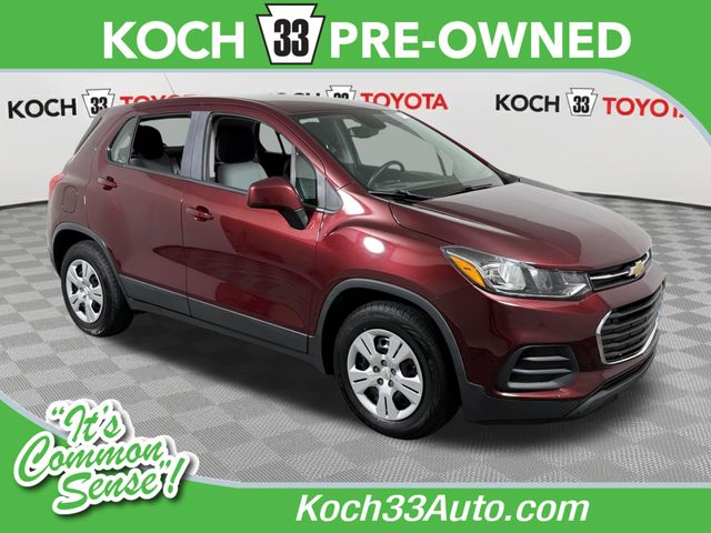 Red (Crimson Metallic) 2017 Chevrolet Trax LS FWD SUV / Crossover Front-Wheel Drive 6-Speed Automatic