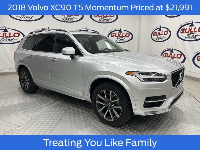 Bright Silver Metallic 2018 Volvo XC90 SUV / Crossover All-Wheel Drive Automatic