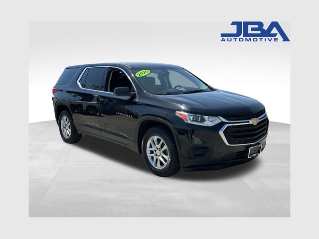 Black Metallic 2020 Chevrolet Traverse SUV / Crossover Four-Wheel Drive 9-Speed Automatic