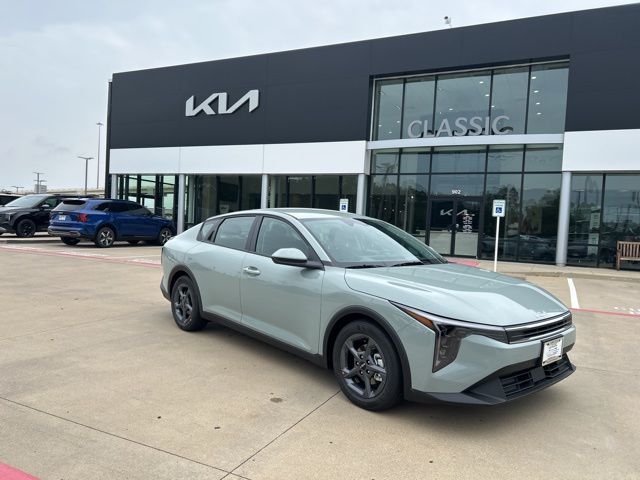Morning Haze 2026 Kia K4 LXS FWD Sedan Front-Wheel Drive Continuously Variable Transmission