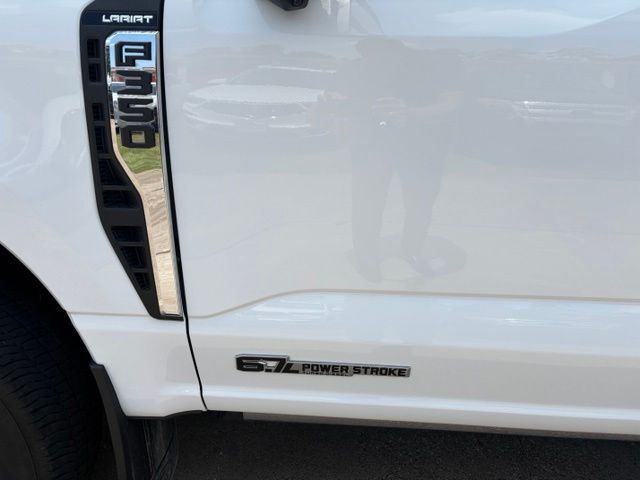 2024 Ford F-350SD Lariat White at Central Houston Nissan