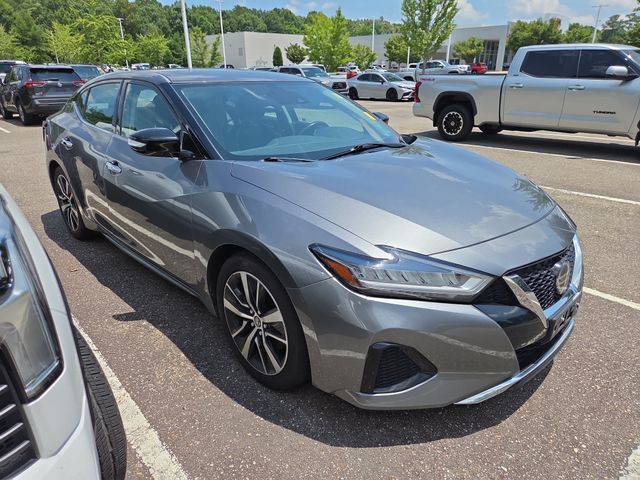 Gray (Gun Metallic) 2021 Nissan Maxima Sedan Front-Wheel Drive Continuously Variable Transmission