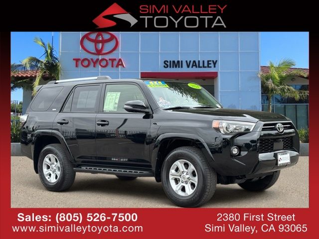 Midnight Black Metallic 2024 Toyota 4Runner SUV / Crossover Four-Wheel Drive 5-Speed Automatic