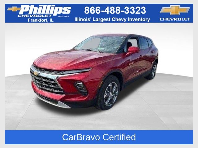 Radiant Red Tintcoat 2024 Chevrolet Blazer 2LT FWD SUV / Crossover Front-Wheel Drive 9-Speed Automatic Overdrive