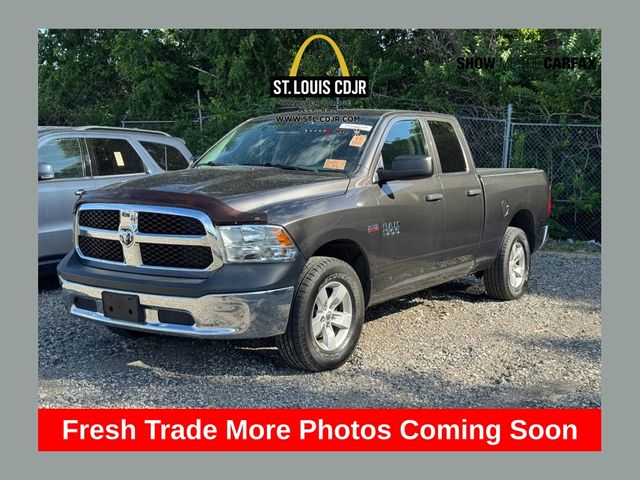 Gray (Granite Crystal Metallic Clearcoat) 2015 RAM 1500 Pickup Truck Four-Wheel Drive 6-Speed Automatic