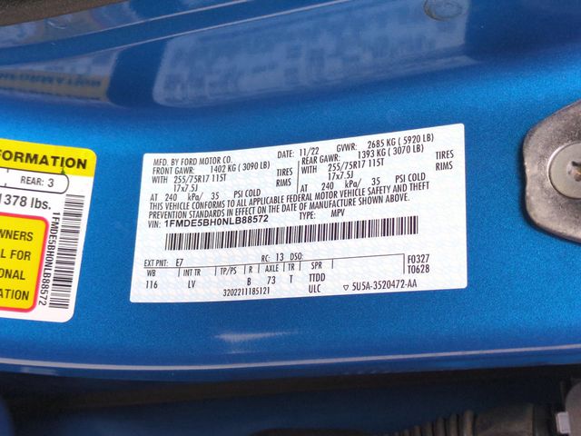 Used 2022 Blue Ford Big Bend image 36