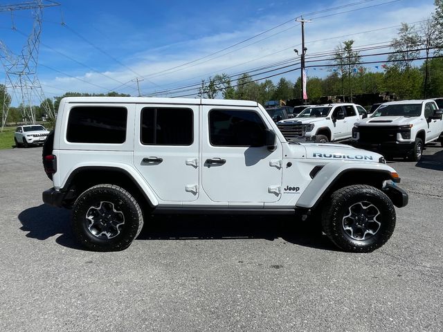 2023 Jeep Wrangler Rubicon 4xe - Bright White Clearcoat exterior view 8