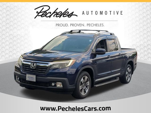 Black (Obsidian Blue Pearl) 2017 Honda Ridgeline Pickup Truck Front-Wheel Drive 6-Speed Automatic