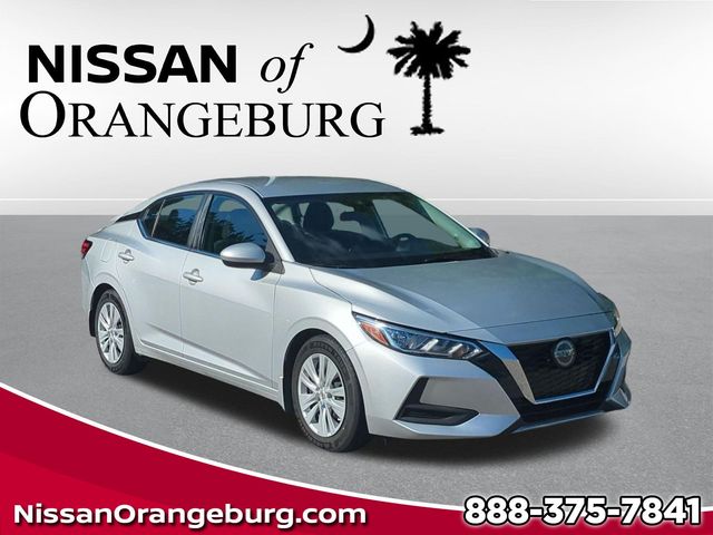 Brilliant Silver Metallic 2023 Nissan Sentra Sedan Front-Wheel Drive Continuously Variable Transmission