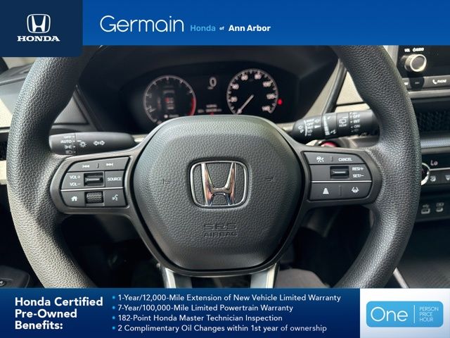 Certified Used 2025 Crystal Black Pearl Honda EX image 23